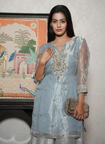 Aqua Gold Tissue Suit